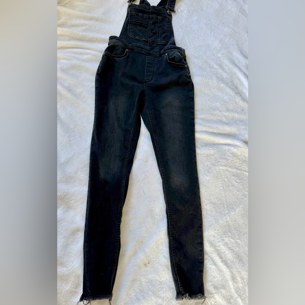 Free People Lexden Denim Overall 27R